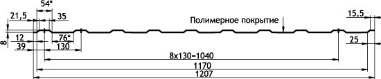 Профнастил ТПК